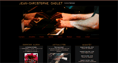 Desktop Screenshot of jeanchristophecholet.com